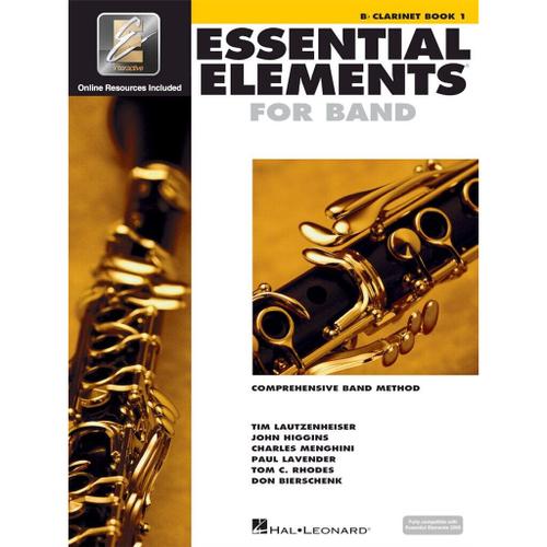 Hal Leonard Essential Elements For Band - Book 1 - Clarinet Comprehensive Band Method (Anglais)