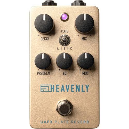 Universal Audio Uafx Heavenly Plate Reverb Pédale D'effet Pour Guitare