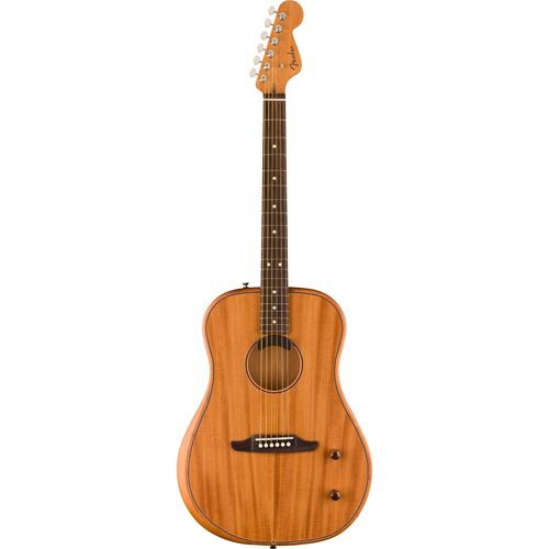 Fender Highway Series Dreadnought Rw All-Mahogany Guitare ?Lectro-Acoustique Folk Avec Housse Deluxe