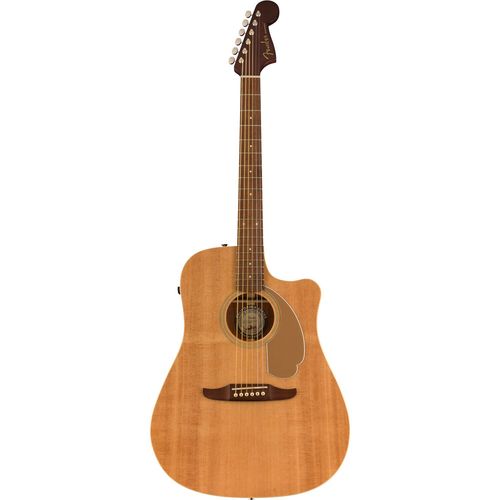 Fender Redondo Player Natural Wn Gold Pickguard Guitare ?Lectro-Acoustique Folk