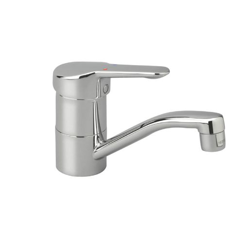 Mitigeur de lavabo OKYRIS 2 CLINIC chromé avec bec professionnel - PORCHER - D2300AA