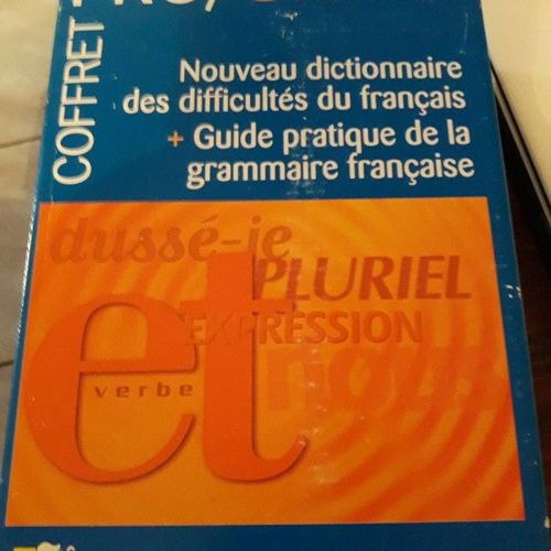 Nouveau Dictionnaire Des Difficultés Du Français +Guide Pratique De La Grammaire