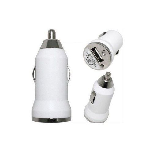 Mini Chargeur Auto Voiture Usb Blanc Ozzzo Pour Nokia N95 / N95 8go