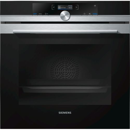 Siemens iQ700 HR675GBS1 - Four - intégrable - niche - largeur : 56 cm - profondeur : 55 cm - hauteur : 58.5 cm - avec système auto-nettoyant - classe A+ - acier inoxydable