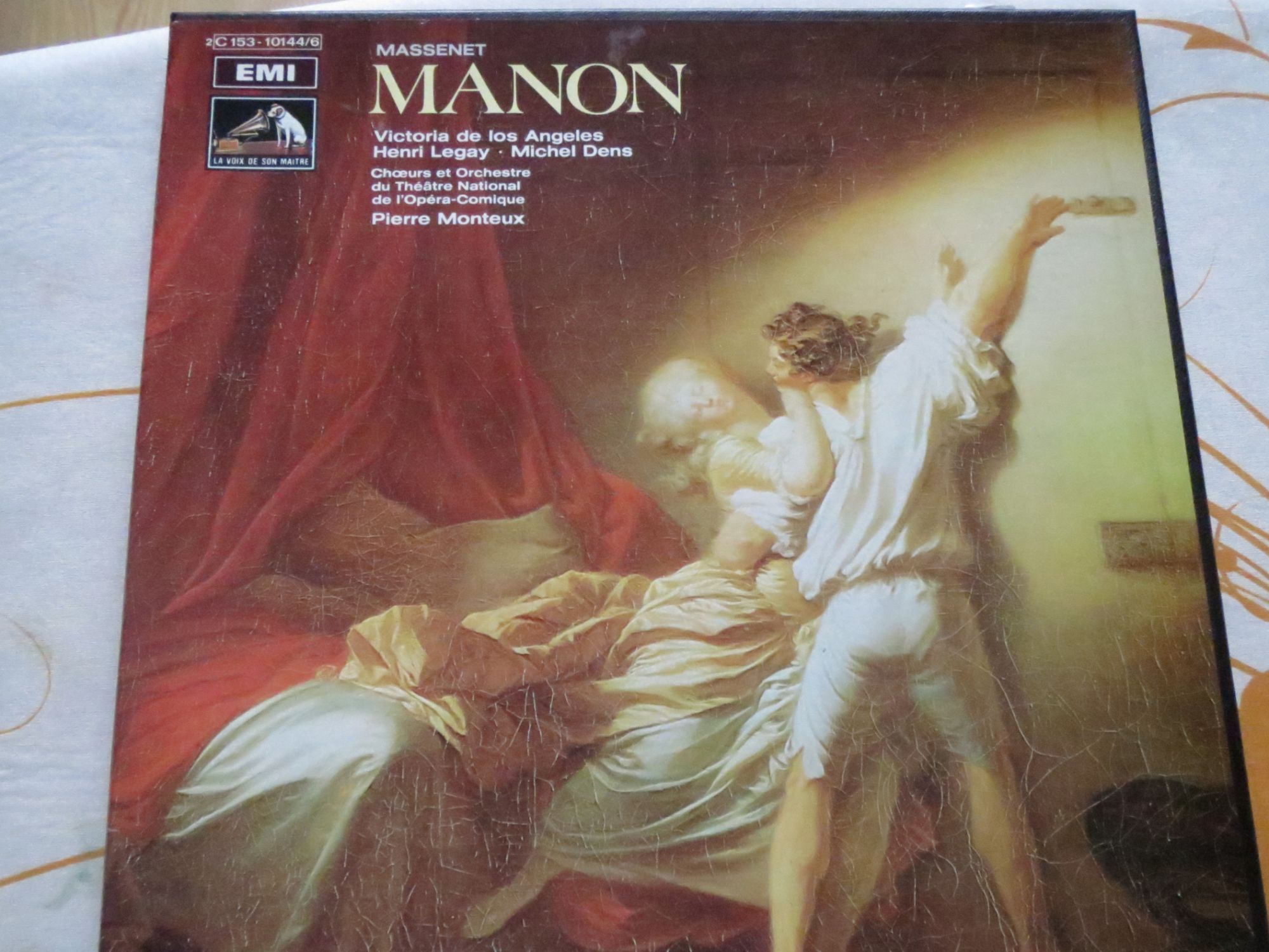 Manon, Opéra De Jules Massenet, Livret De Henri Meilhac & Philippe Gille - Choeurs Et Orchestre De L'opéra-Comique, Direction : Pierre Monteux - (Coffret 3 Disques)