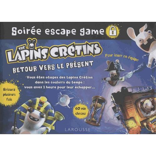 Soirée Escape Game Lapins Crétins - Retour Vers Le Présent