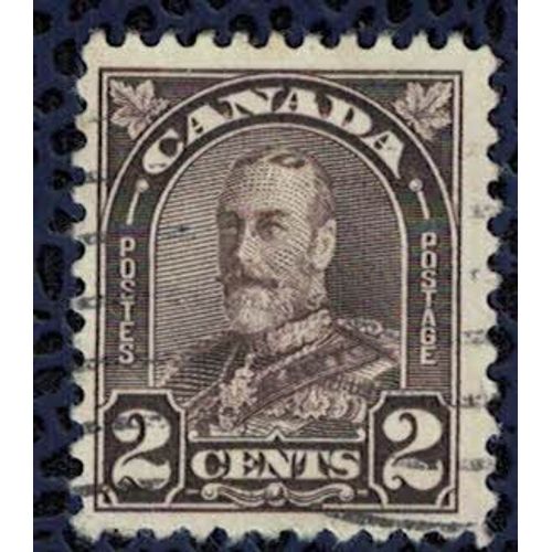 Canada 1931 Oblitéré Used King Roi George V 2 Cents Arch Issue Édition Arche Su