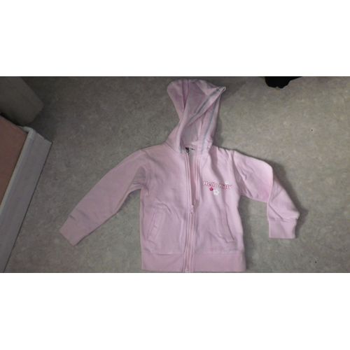 Gilet Hello Kitty A Capuche 6 Ans Rose