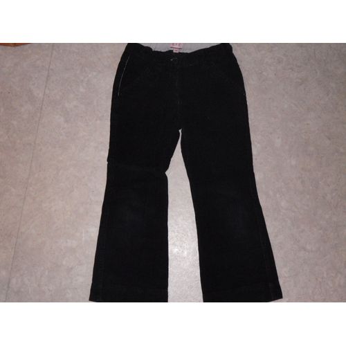 Pantalon Cfk Velours 6 Ans Noir