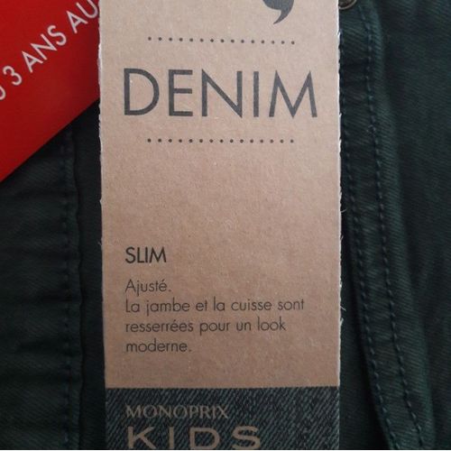 Jean Monoprix Kids Denim Slim 14 Ans