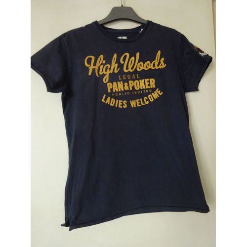 T-Shirt Scotch &amp Soda Shrunk Marine (T14 Ans)