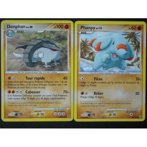 Merveilles Secrètes - Donphan (48) + Phanpy (98/132)