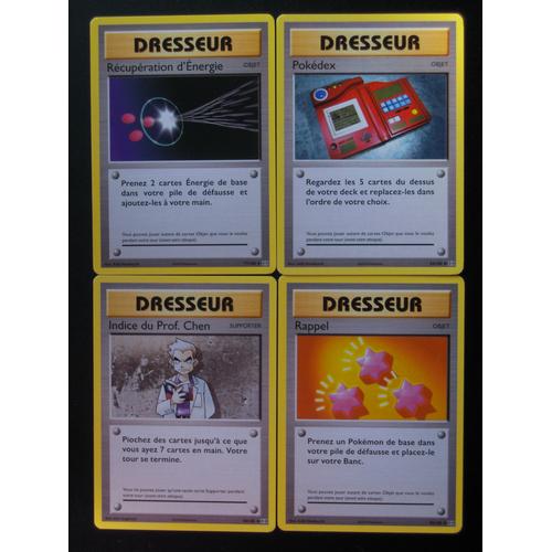 Evolutions - Récupération D'energie (77) + Pokédex (82) + Indice Du Prof. Chen (84) + Rappel (85/108)