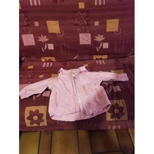 Coupe-Vent Queschua Acrylique 12 Mois Rose