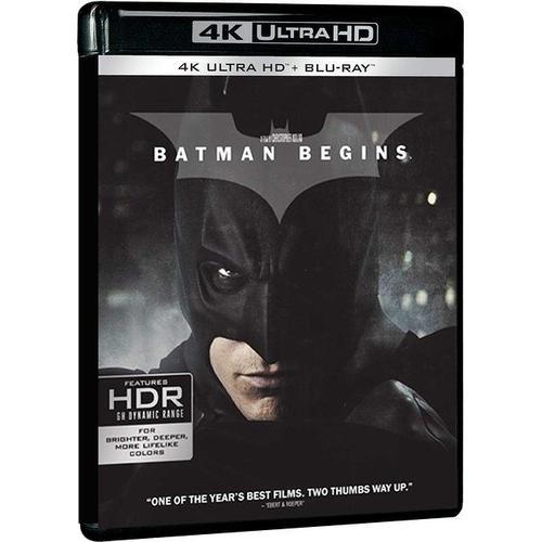 Batman Begins - 4k Ultra Hd + Blu-Ray