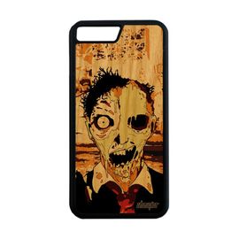 Coque En Bois Silicone Iphone 7 Plus Zombie Rigide Case Marron Garcon Gore Iphone 7 Plus