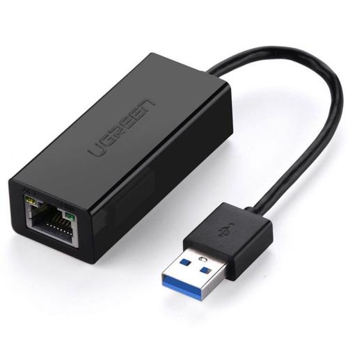 Ugreen CR111 - Adaptateur réseau - USB 3.0 - Gigabit Ethernet x 1 - noir