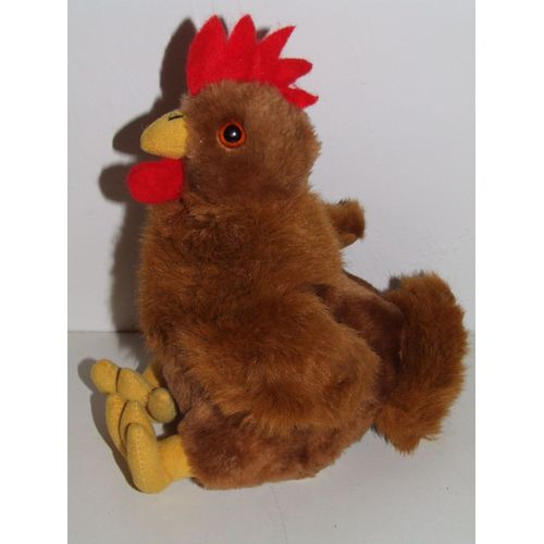Coq Marron Rouge Sonore Cocorico