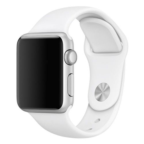 Kowi® Bracelet En Silicone Pour Apple Watch Series 1/Series 2 En 42mm - Blanc