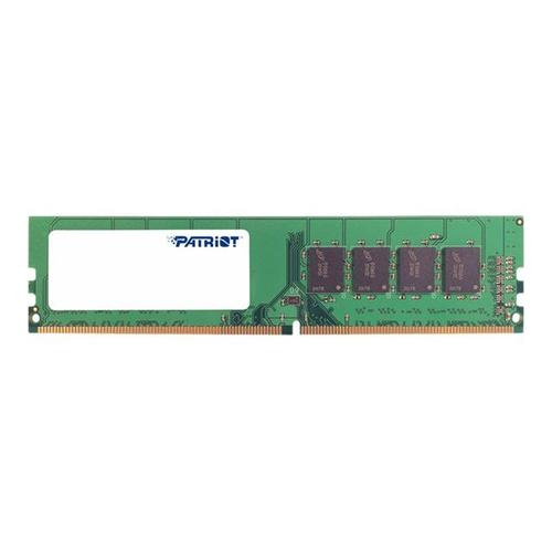 Patriot Signature Line - DDR4 - module - 8 Go - DIMM 288 broches - 2400 MHz / PC4-19200 - CL17 - 1.2 V - mémoire sans tampon - non ECC