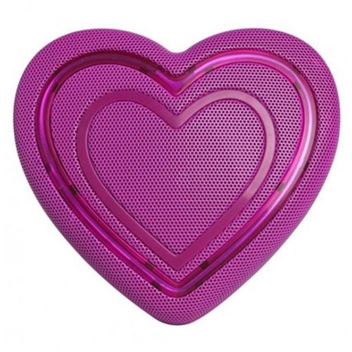 JAM Jamoji Heart Mono portable speaker Porpora HX-PEM06-EU