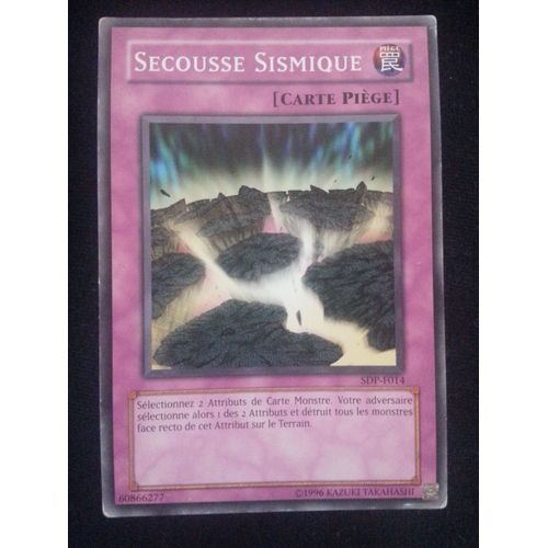 Secousse Sismique (Sdp-F014) - Commune - Yu-Gi-Oh!