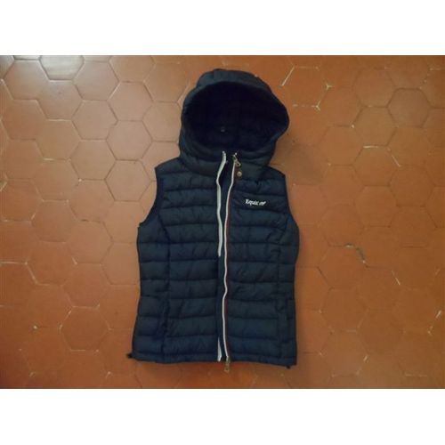 Gilet DÉquitation À Capuche Marine Équi-Thème