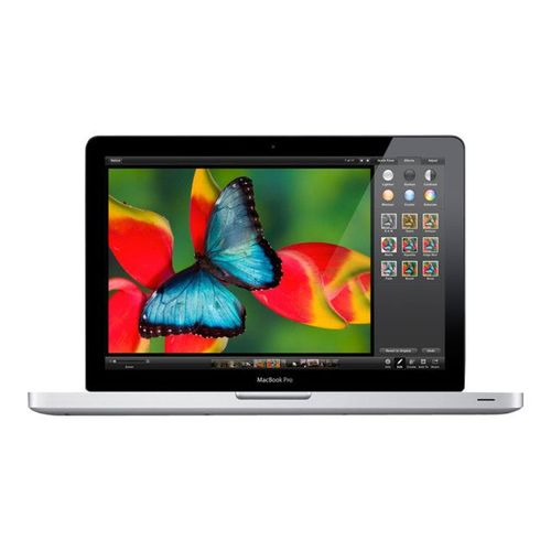 Apple MacBook Pro - Core i5 2.4 GHz - macOS 10.13 High Sierra - 4 Go RAM - 500 Go HDD - graveur DVD double couche - 13.3" 1280 x 800 - HD Graphics 3000 - clavier : Espagnol QWERTY