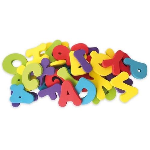 Nuby Lettres Et Chiffres Pour Le Bain - 12 Mois +