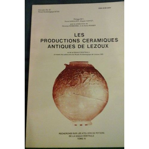 Les Productions Céramiques Antiques De Lezoux