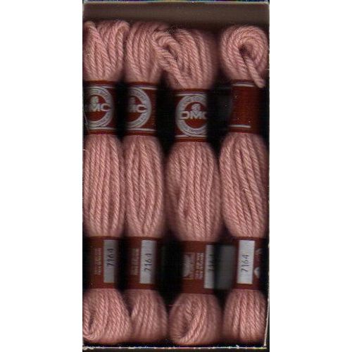 Une Echevette Laine Pour Tapisserie Dmc Colbert N°7134 Vieux Rose