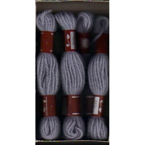 Une Echevette Laine Pour Tapisserie Dmc Colbert N°7292 Gris