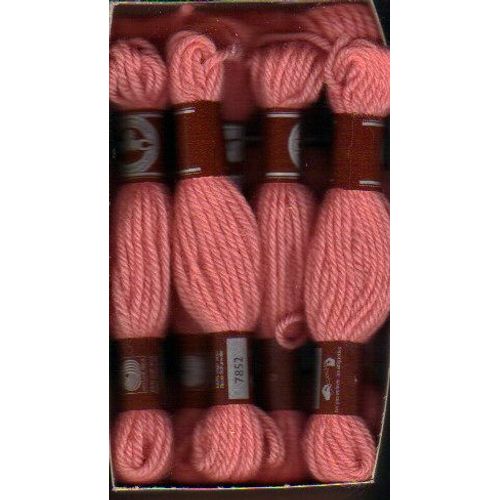 Une Echevette Laine Pour Tapisserie Dmc Colbert N°7852 Rose Saumon
