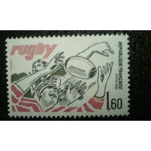 Timbre France (Yt2236) 1966 Rugby