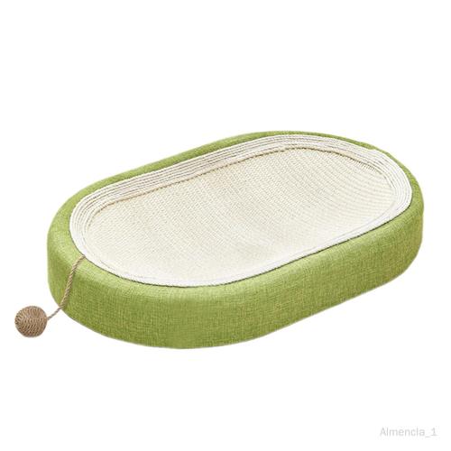 Lit À Gratter Ovale Pour , Jouets D'entraînement Antidérapants, Salon À Avec Boule De Sisal