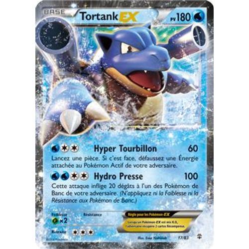 Carte Pokémon 17/83 Tortank Ex 180 Pv [Xy - Générations] (Fr)