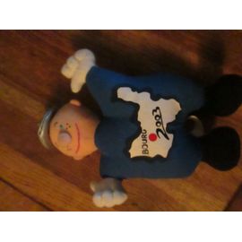 Doudou Peluche Pompier Pain Pom Bourg 2003