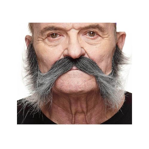 Moustache Avec Pattes Grisonnante Homme Taille Unique