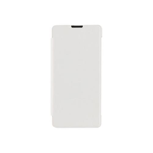 Roxfit Urban Book Case - Étui À Rabat Pour Téléphone Portable - Blanc - Pour Sony Xperia Xa