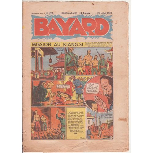 Bayard N°190 23 Juillet 1950 Mission Au Kiang-Si