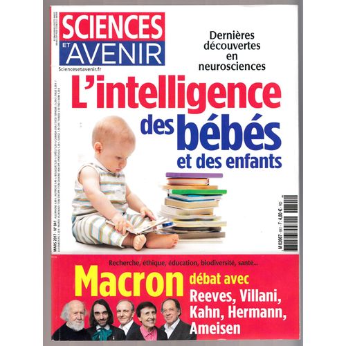 Sciences Et Avenir 841"Lintelligence Des Bébés Et Des Enfants" 