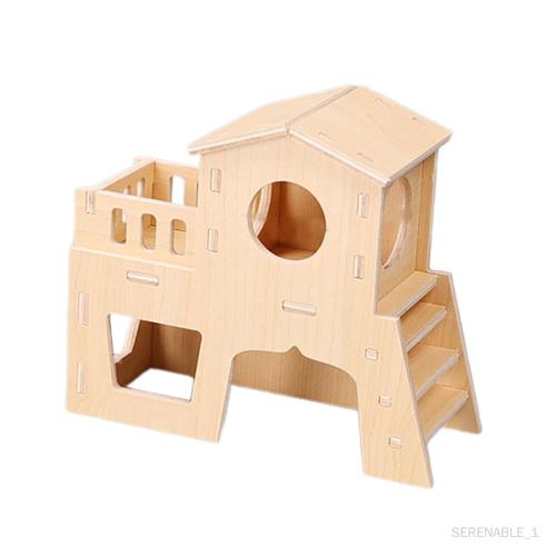 Hamster House Belle Pour Hamsters Syriens, Cochon D'inde, Hérisson Maison À Étages