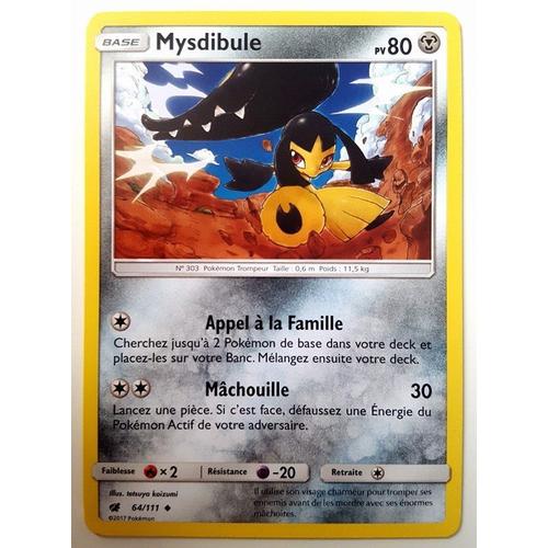 Carte Pokémon - Mysdibule - 64/111 - Invasion Carmin