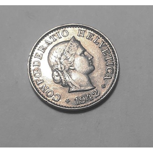5 Centimes Tête De Libertas (Déesse Romaine De La Liberté) 1942 Su_16
