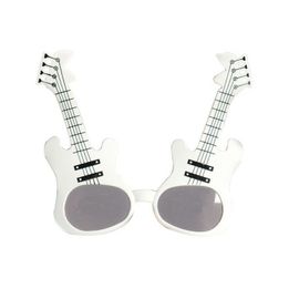 Lunettes Plastique Guitare Blanches