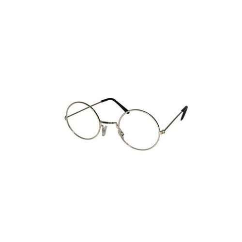 Lunettes Métal Rondes Avec Verres Or