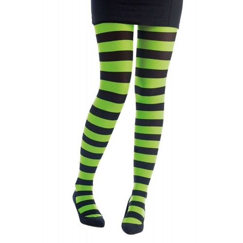 Collant Opaque Rayé Femme