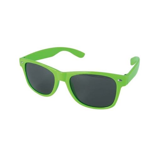 Lunettes Plastique Vert Fluo À L'unité
