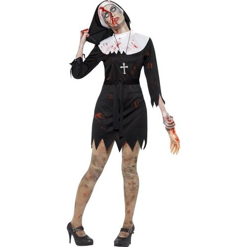 Déguisement De Nonne Zombie Femme