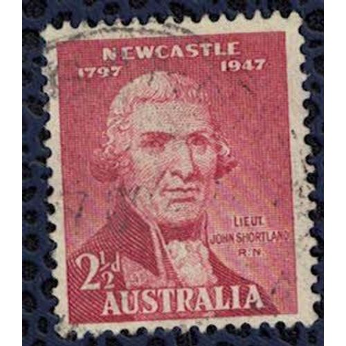 Australie 1947 Oblitéré Used Découverte De Newcastle John Shortland Su